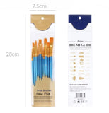 Paint by Number Brushes 10 Pcs Set