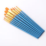 Paint by Number Brushes 10 Pcs Set