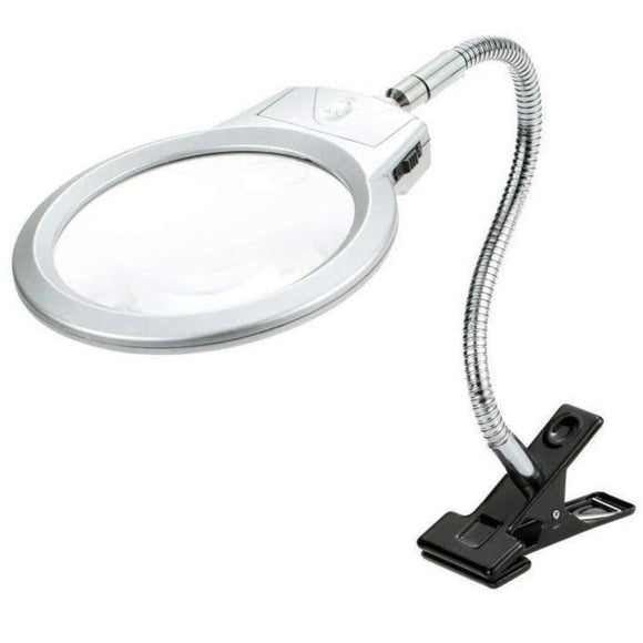 Magnifier LED Light Clip