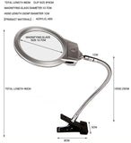 Magnifier LED Light Clip