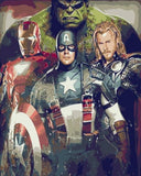 Iron Man Captain America Thor Hulk