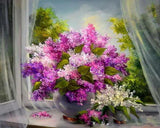 Flowers Pink and Purple