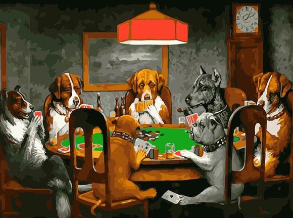 Dogs Gambling